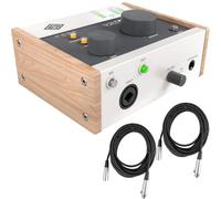 Universal Audio Volt 176 USB Recording Studio Audio Interface - Bundle with 2 XLR Cables
