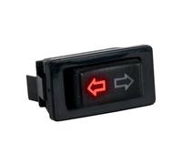 Universal Auto Car Power Window Switch Lifting Switch 5 Pin DC 12V 20A Blue/Red Light Color And Harness Auto Window Switch Button(Red Switch Only)
