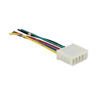 Universal Auto Car Power Window Switch Lifting Switch 5 Pin DC 12V 20A Blue/Red Light Color And Harness Auto Window Switch Button(Harness Only)