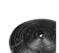 Universal Auto Inclined T-Shaped Rubber Edge Trim Strip Car Door Trunk Lid Gap Seal Prevent Dust Sound Insulation Strip(1m)