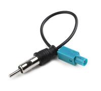 Universal Auto Radio Stereo Wire Fakra-Z Male To DIN Plug 15cm Compatible With DAB Car Radios
