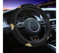Universal Auto Steering Wheels Cover Coat Of Arms Of Britain British Flag Car Steering Wheel Covers Cute Car Steering Wheel Protector For Cars, Truck, Suv