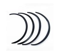Universal Auto Wheel Eyebrow Protectors Car Arch Trim Lips Strip Mudguard Flare Protector 4pcs Car Wheel Arch Guard