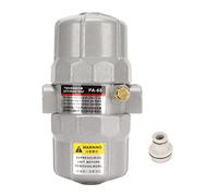 Universal Automatic Drain Valve for Compressed Air Systems, Pneumatic Filter Drainage Valve with 1/2in NPT Inlet, Aluminum Alloy Body, Adjustable Drain Frequency, for Air Compresso