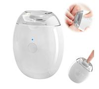 Universal Automatic Electric Nail File - LED Light Nail Grinder with 3 Adjustable Speeds, Quiet Food-Grade Safe Nails for Elderly Whole Family, Rechargeable Wet, Dry Use