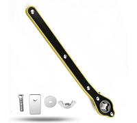 Universal Automotive 360° Swivel Labor-Saving Jack Ratchet Wrench, Scissor Jack Lift Speed Handle Tool Jack Lug Handle Tool Tire Wheel Jack Wrench for Travel/Truck/SUV (1-A-PCS)