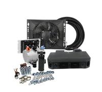 Universal Automotive Auto Electric Air Conditioning Compressor 12/24 Volts for Car Van Street Rod Hot Classic A/C Conditioner