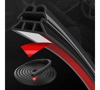 Universal Automotive Car Weather Stripping 10M/32.8 Ft 3 Layer| Pyramid|Self-Adhesive|Rubber Automotive Car Door Seals for Window Trunk Hook Windshield Noise Insulation Waterproof Dustproof 10M