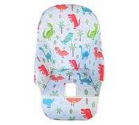 Universal Baby High Chair Replacement Cushion Cover Breathable Soft PU Dining Seat Pad for Kids Multiple Patterns (D, 45x50x5cm)