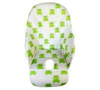 Universal Baby High Chair Replacement Cushion Cover Breathable Soft PU Dining Seat Pad for Kids Multiple Patterns (F, 45x50x5cm)