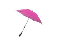 Universal Baby Pram Parasol with UV Protection - UPF 50+ Sunshade Umbrella for Stroller, Buggy & Pushchair Canopy Adjustable, Easy Clip-On, Baby Sun Protection Big Clamp Fits All Models - Hot Pink