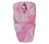 Universal Baby Sila Cover + Harness Cover, Hypoallergenic, Breathable, Hypoallergenic and Hypersoft, 3D Back Fabric, Top Gummed Flap (Beauty Girl)