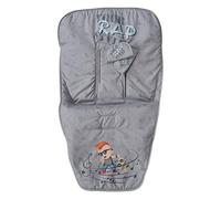 Universal Baby Sila Cover + Harness Cover, Hypoallergenic, Breathable, Hypoallergenic and Hypersoft, 3D Back Fabric, Top Gummed Flap (Music)