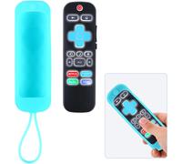 Universal Backlight Remote Control for Roku TV,Remote Control for TV with Protective Case, for Hisense/Sharp/Philips/Onn/Westinghouse/T lement/Indi