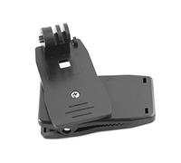 Universal Backpack Clip 360° Rotation Mount for Backpack Strap, Adjustable Camera Shoulder Mount for GoPro Hero 6 5 4 3+ 3 2 1 Action Camera