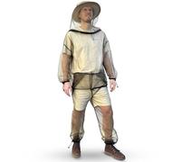 Universal Backpackers Mosquito Net Suit for Insect & Bug Protection - Jacket & Pants Netting - Outdoor Resistent Clothes