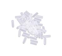 Universal Badge Clip Retainer Sleeve Easy Tool Setup Clear Shatterproof Acrylic Office Essential Flexible Badge Strap Retainer Clip