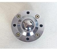 Universal Ball Bearing Wheels IS25 with Mounting Flange and Holes Removable & Easy to Clean 1 UnitPerfect for DIY Projects & Furniture Mobility