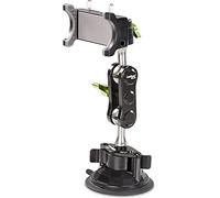 Universal Ball Head Arm for Phone, Car Phone Holder Mount, Phone Mount for Car Dashboard Windshield, 360 Degree Rotation Cell Phone Holder, Automobile Cradle for All Cell Phones