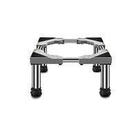 Universal Base Fridge Stand Adjustable Washer Telescopic Height 14 17cm Width 36 55cm Anti Rust Refrigerator Dryer Prevent Scratch & Dent 400kg Floor Trays for Washing Machine