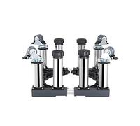 Universal Base Fridge Stand Washing Machine Appliance Wheels Adjustable Freezer Trolley Movable Washing Machine Length/Width 16"-25" Dryer & Refrigerator for cookers Dishwashe