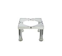 Universal Base Fridge Stand Washing Machine Dryer and Refrigerator High Rack with 4 Feet Adjustable Length/Width 12"-19" Washing Machine for ice Maker