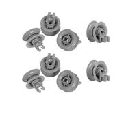 Universal Basket Roll Dishwasher Wheels ，Compatible For Siemens，Compatible For Neff，Compatible For Bosch，Compatible For Constructa ， Dishwasher Top Basket Wheels 8PCS Kits Accessories