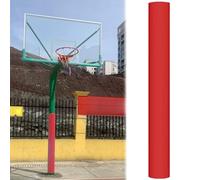 Universal Basketball Pole Padding, All-Weather Protection for Garage, Hallway, and Basement Columns with Secure Nylon Fastener