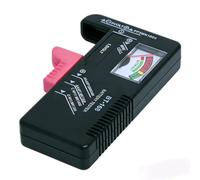 Universal Battery Checker BT-168 Small Multi Sizeor AA AAA C D 1.5V 9V Button Cell Batteries in School Home Office (Large)
