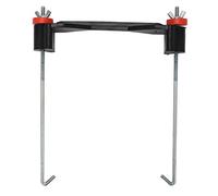 Universal Battery Hold Down Bracket Kit | Aluminum Alloy & Rubber Holder with 10in J Bolts | Secure Fit for 55AH 60AH 68AH 70AH 72AH 85AH 100AH Car Batteries/Truck/SUV