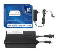 Universal Battery Pack for Reclining Furniture with LCD Display, ZBPOWER 2200mAh Wireless Rechargeable Battery Pack Model BS-2A for Power Recliner, Power Sofa, Sectional, and Lift Chair