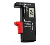 Universal Battery Tester, Digital Battery Tester Battery Checker BT-168D for AA AAA C D 9V 1.5V Button Cell Batteries, Household Power Test Device LCD Digital Battery Testers For All Batteries