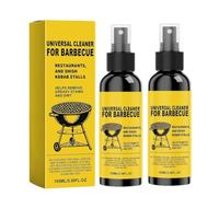Universal BBQ Cleaner for Greasy Grill, Greasy Grill Cleaner, Heavy Duty Grills Degreaser Spray, Effectively Removes Grease for Outdoor Grills, Ovens, Microwaves
