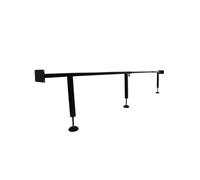 Universal Bed Centre Support Rail Adjustable Length And Height 3 Integrated Feet