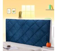 Universal Bed Headboard Cover Bed Head Cover Slipcover Protector Bed Headboard Protector Cover Dustproof Anti-Collision Protective Cover Kids Adult Bedroom,blue-180cm