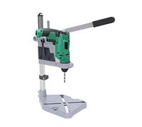 Universal Bench Drill Press Stand - Adjustable Vertical Pillar Table for Workbench With Repair Tool Clamp and Collet