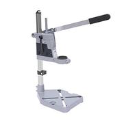 Universal Benchtop Drill Press Stand Bench Drill Press Stand with Adjustable Non-Slip Rubber Ring, Aluminum Vertical Pillar for Cordless Electric Drills