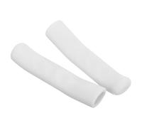 Universal Bicycle Brake Lever Sleeve Covers, Tpr Anti Slip White Pair