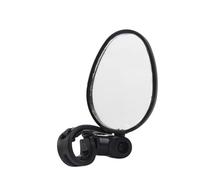 Universal Bicycle Rearview Reflector Mirror Cycling Clear Wide Handlebar Mirror for Bicycle Motorcycle 360 Rotation Adjustable (Color : Black, Size : 2pcs Tybe A)(1pc Tybe B)