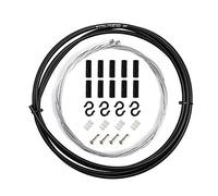 Universal Bicycle Shifter Cable Housing Set for Shimano Sram Derailleur/MTB Road Bike (Black)