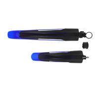 Universal Bike Fender for Mountain Bikes, Easy Install Plastic Mudguard | Outdoor Rides and Wet Roads, Aerodynamic Design, Comfort Support, Front and Rear Coverage, One Set