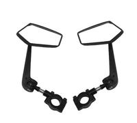 Universal Bike Handlebar Mirrors Motorcycle Rear View Mirror HD Wide Angle 360° Rotating Back Sight Rearview