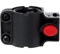 Universal Bike U-Lock Holder - Mount for Road and Mountain Bikes, Adjustable No-Drill Frame Bracket with Anti-Slip Design (Black)