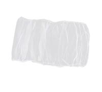 Universal Bird Cage Mesh Cover Parrot Cage Skirt for Parakeet Cockatoo Macaw XXL, white