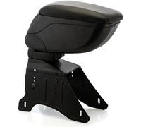 Universal Black Faux Leather Car Armrest Center Console Slider Storage Box