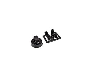 Universal Black Hotpoint Indesit Cooker Oven Hob Control Knob