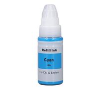 Universal Black Printer Ink Quick Drying Replacement Sublimation Refill Bottles Compatible Inkjet Printers for G1800 G2800 G1810 G2810 G3800 G3810 Black(135ml) (Cyan)