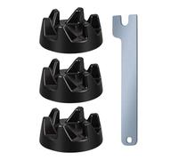 Universal Blender Coupling - Replacement Mixer Parts Kit, Black Durable Coupler with Tool, Compatible Blender Accessories | Appliance Repair Solution and Mixer Performance Enhancement with kitchenhelp