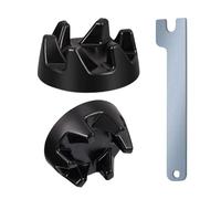 Universal Blender Coupling Replacement Part Durable Mixer Coupler Accessory for Most blenders Black high Strength fit Smooth Blending Performance Kitchen Appliance Coupling