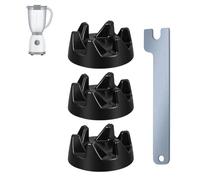 Universal Blender Joint - Black Mixer Coupling Replacement Parts with 1 Key 9704230 Black Mixer Mixer Coupling Replacement Parts Mixer Accessories